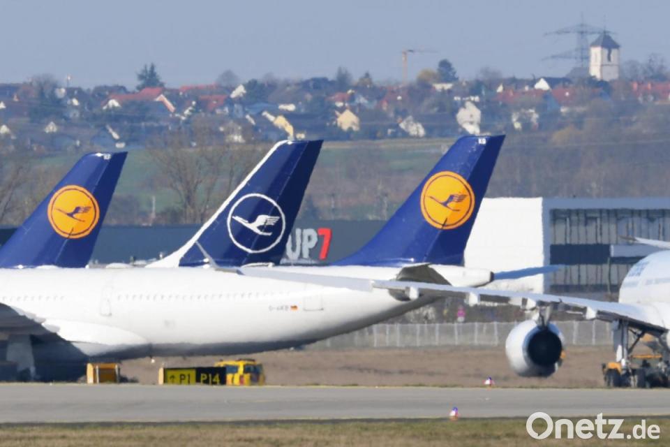 Lufthansa parkt erste Jets auf Frankfurter Landebahn | Onetz