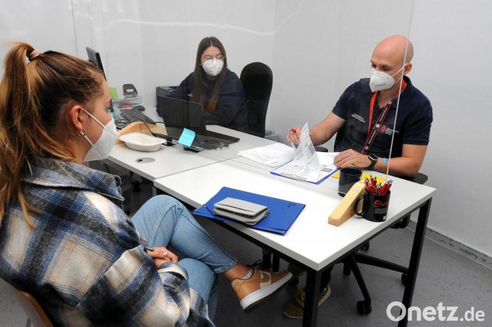 Besuch im Impfzentrum SulzbachRosenberg Kleiner Stich, großer Schutz