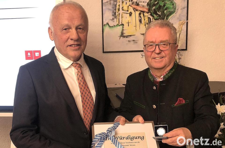 Marktgemeinde Wiesau würdigt Engagement und Leistungen von Franz