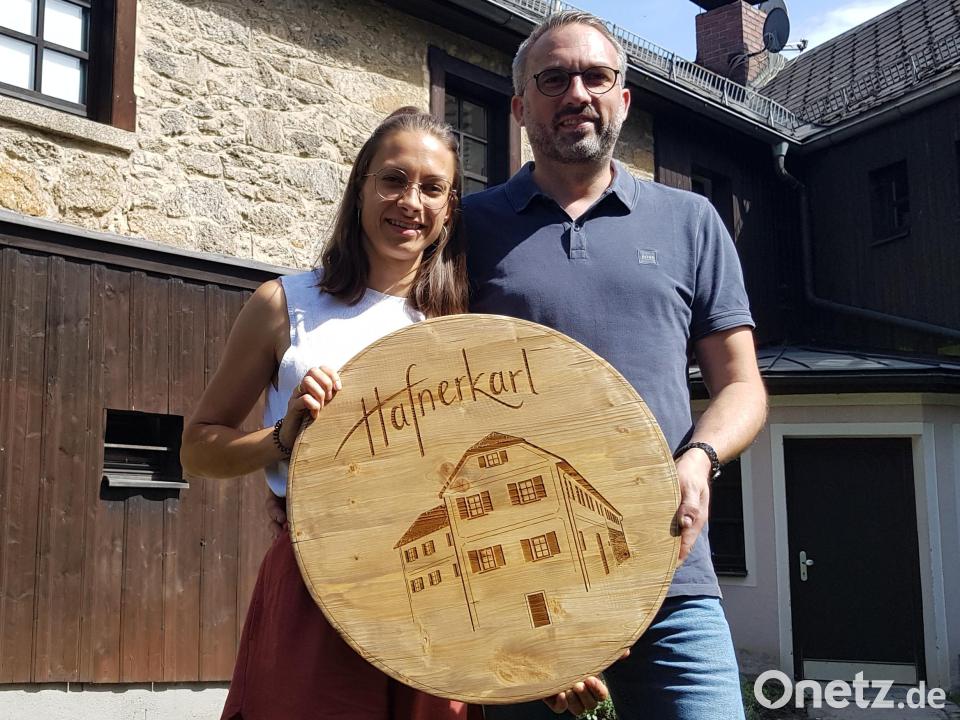Lehrerehepaar aus Weiden in Falkenberg Zoiglstube "Hafnerkarl