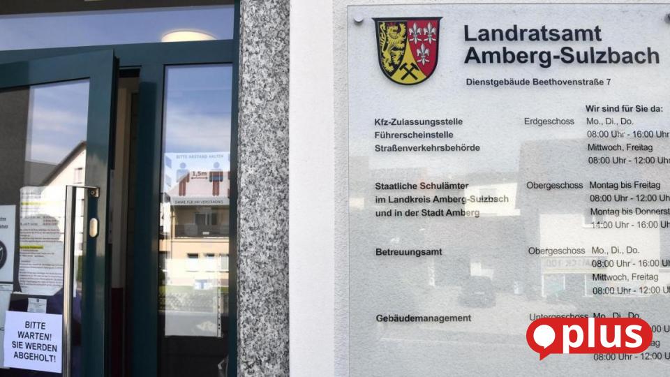 Termine vorher vereinbaren Zulassungsstelle für AmbergSulzbach noch