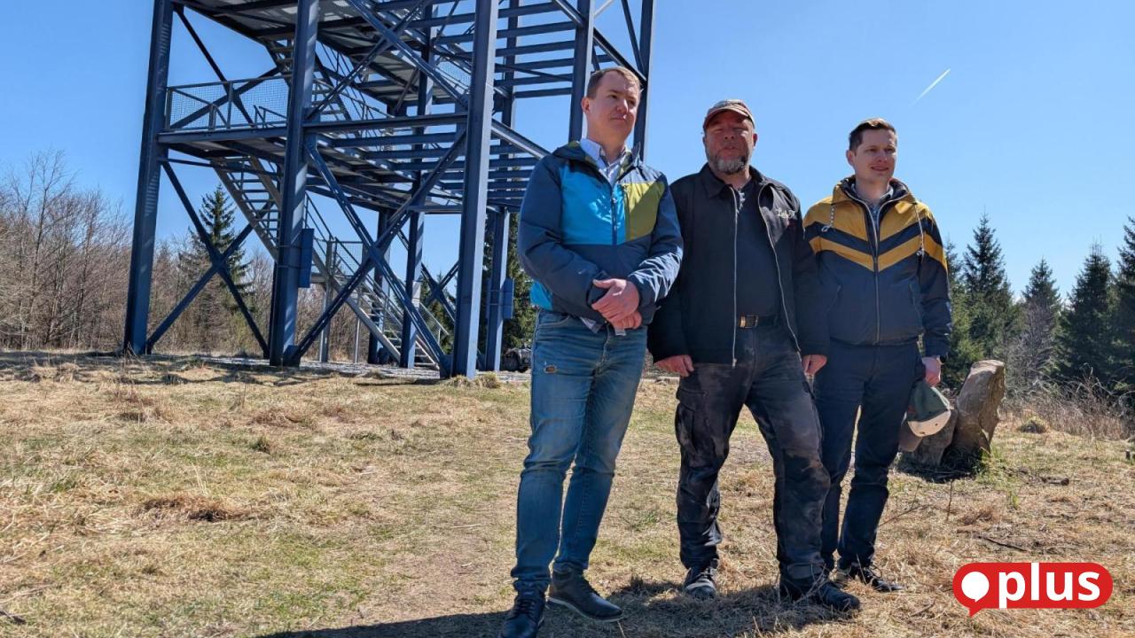 Three men and a tower: The unusual team behind the observation tower on ...