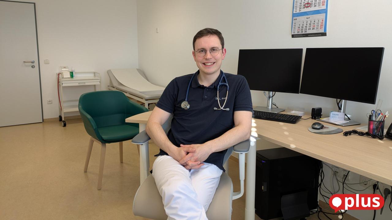 Junger Hausarzt aus Tirschenreuth in der Gemeinschaftspraxis im ...