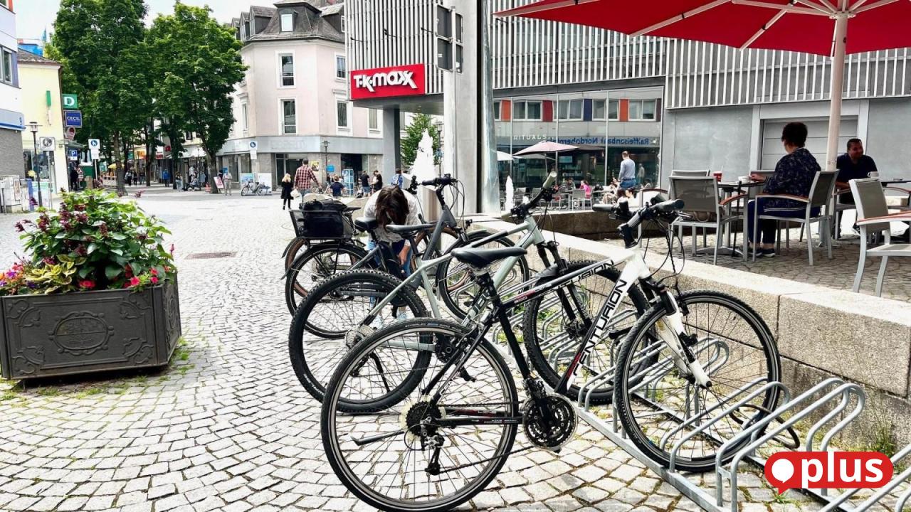 Weiden plant mehr Fahrradständer in der Innenstadt