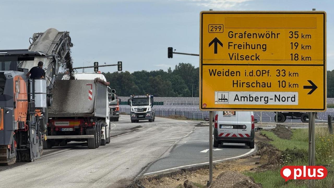 Sanierung der B 299 bei Amberg: Warum die Umleitung so lang ist
