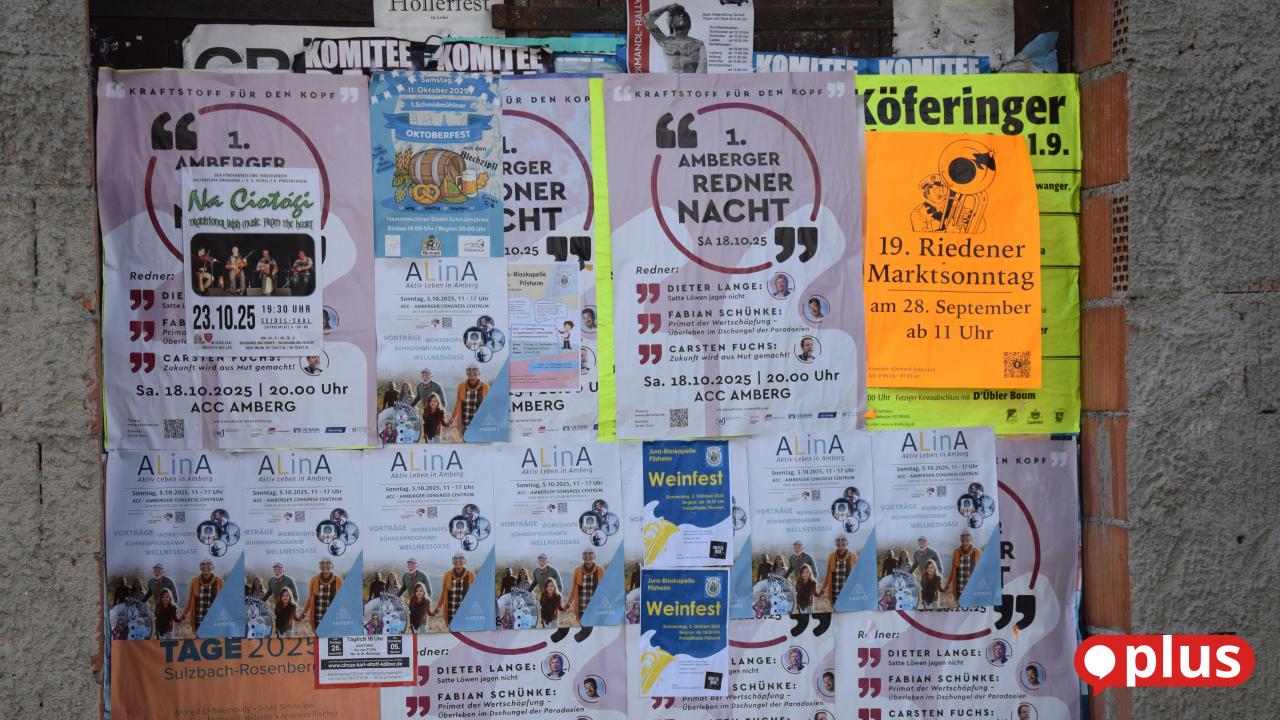 Markt Schmidmühlen schiebt wilden Plakatgeklebe einen Riegel vor | Onetz