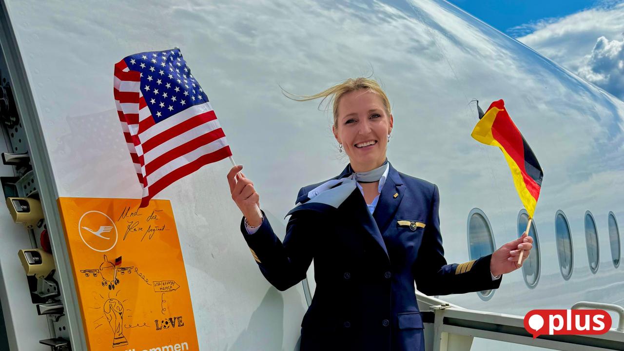 Off to the World Cup: Lufthansa pilot from Wiesau flew the German national ...