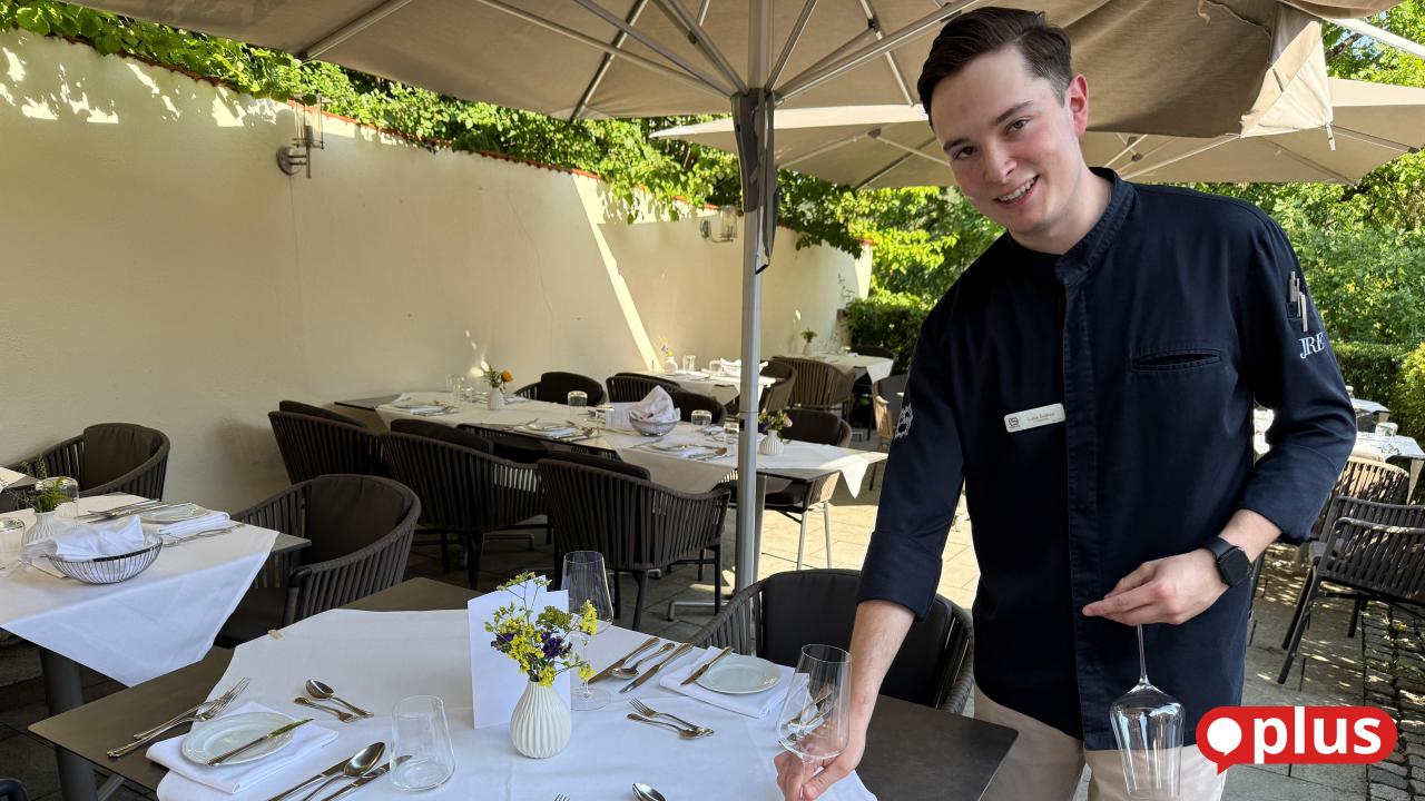 Luca Scimia wird in der Gastronomie bayerischer Jugendmeister
