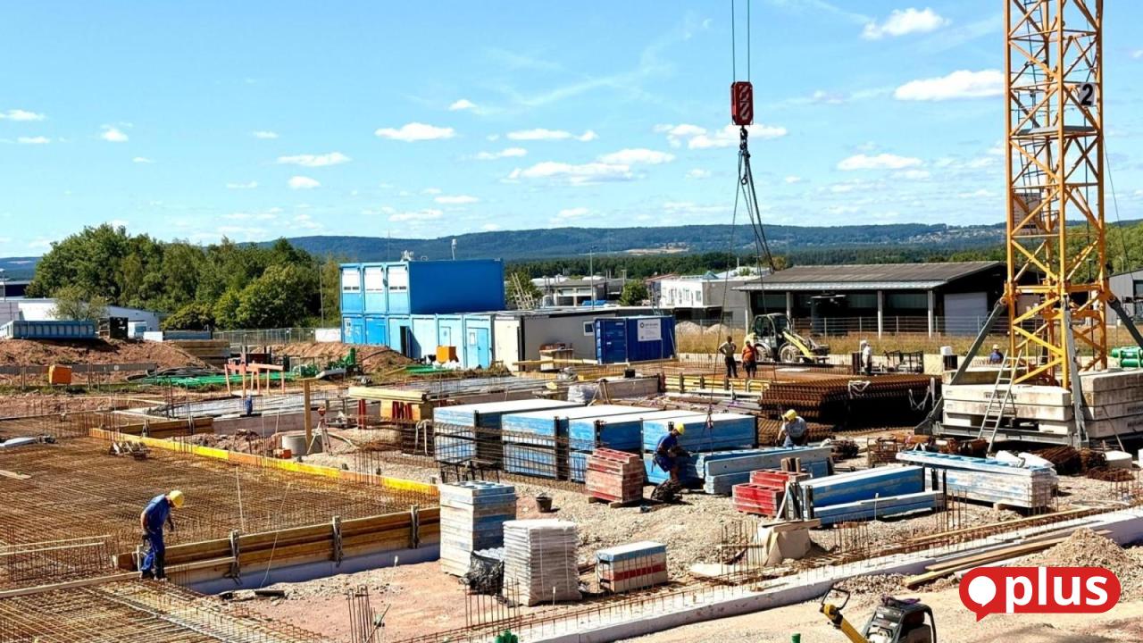 Shell construction of the new Integrated Control Center in ...