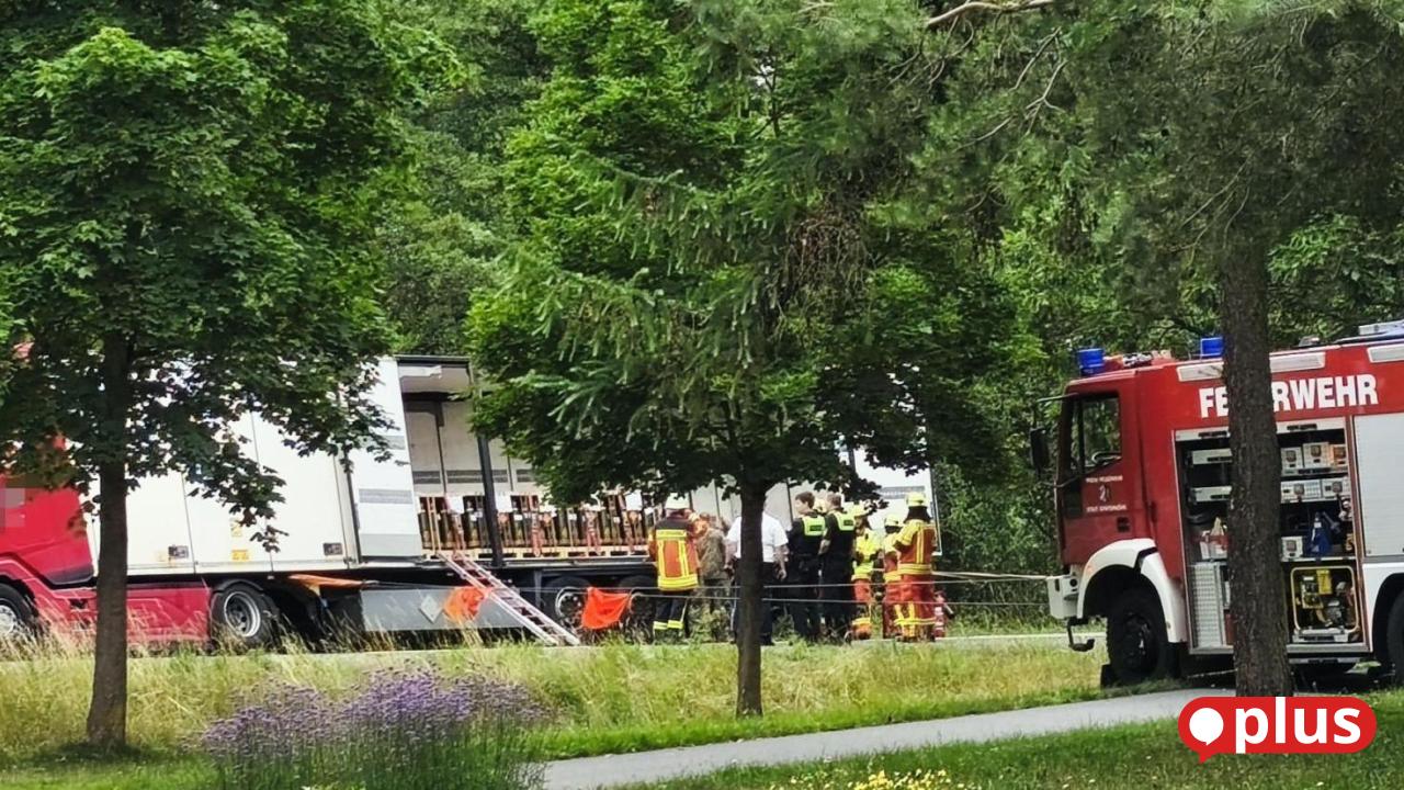 Explosive cargo requires emergency services in Grafenwöhr: This is why ...