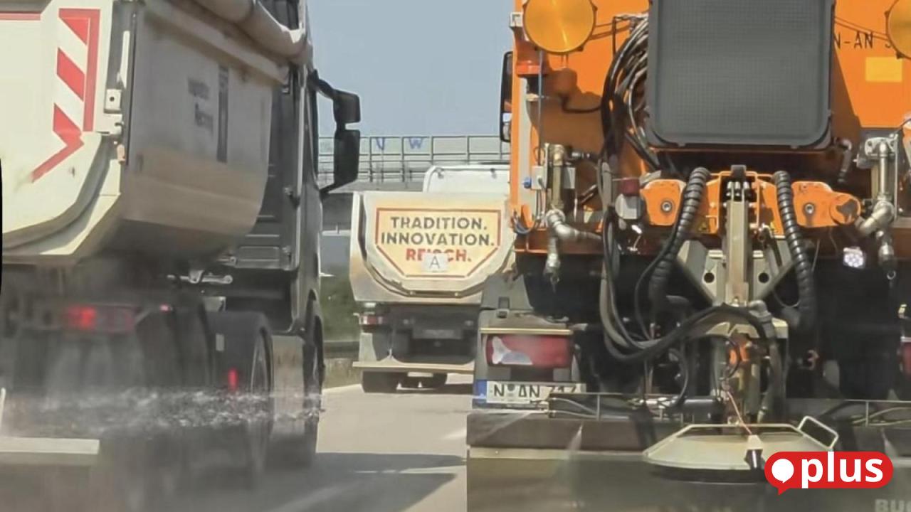Winter maintenance in the height of summer: Why the A 93 is currently ...
