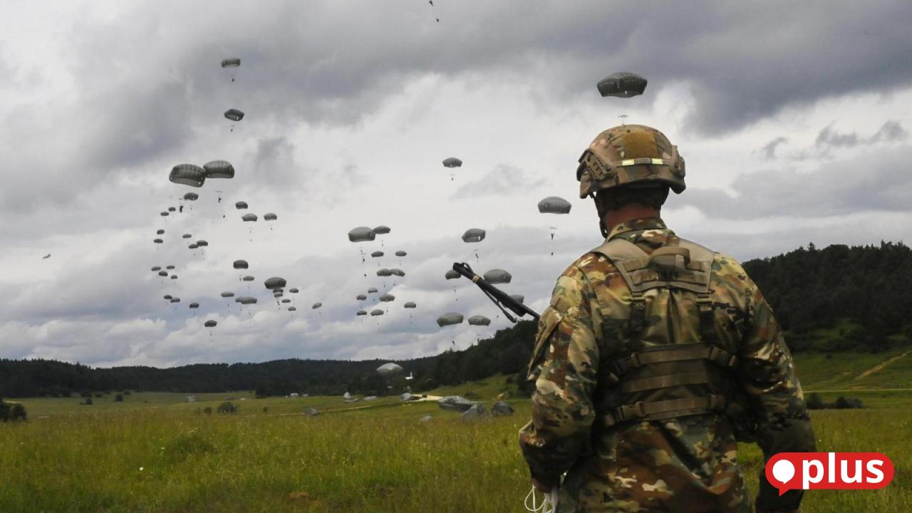 US Army paratroopers train again in the Upper Palatinate