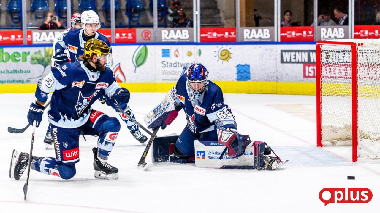 Blue Devils goalie Patrik Mühlberger: |