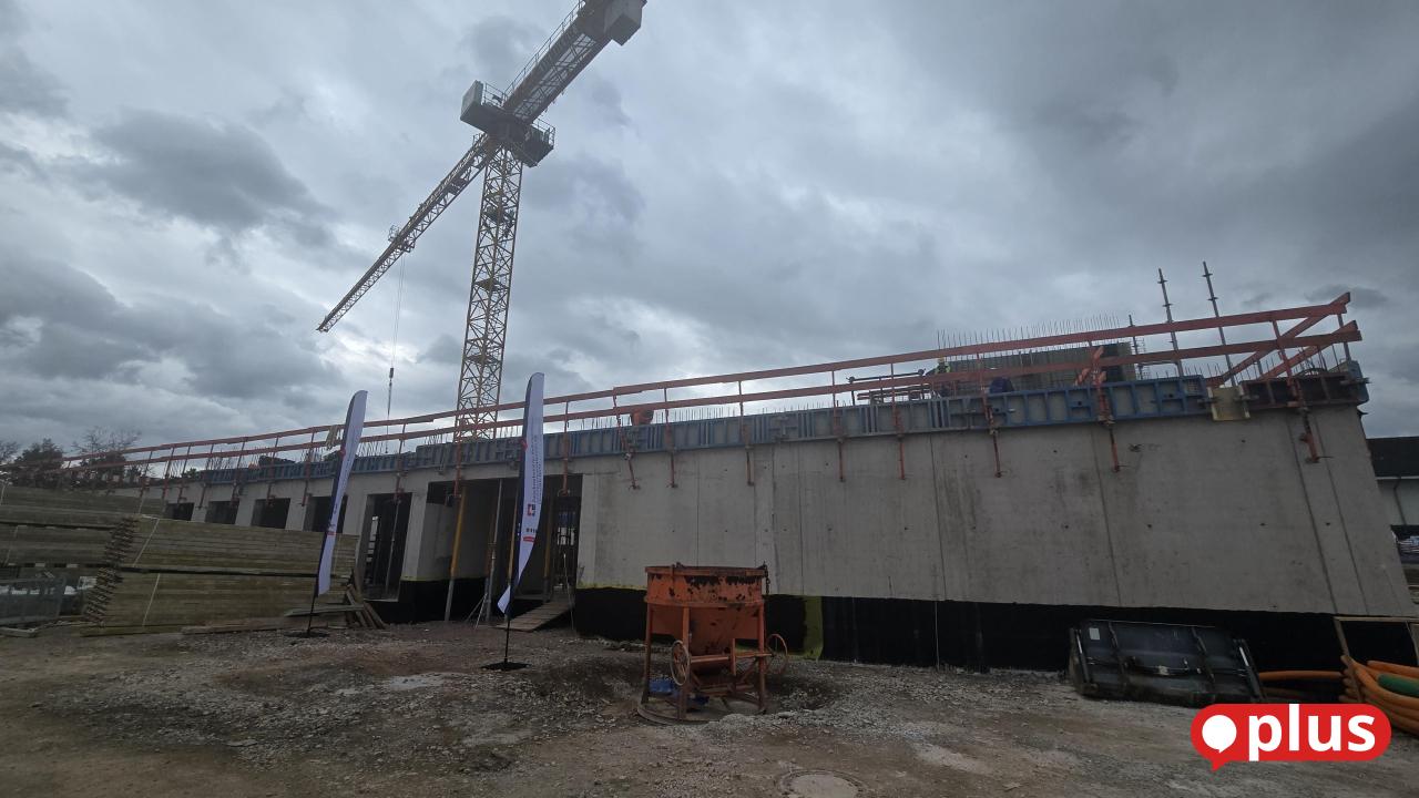 Progress on the new building: Integrated control center in ...
