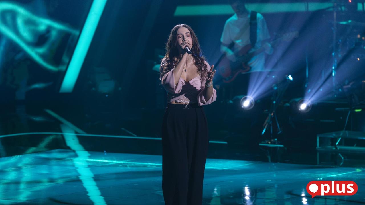 Neusorgerin Vanessa Weiser am Samstag bei "The Voice of Germany"