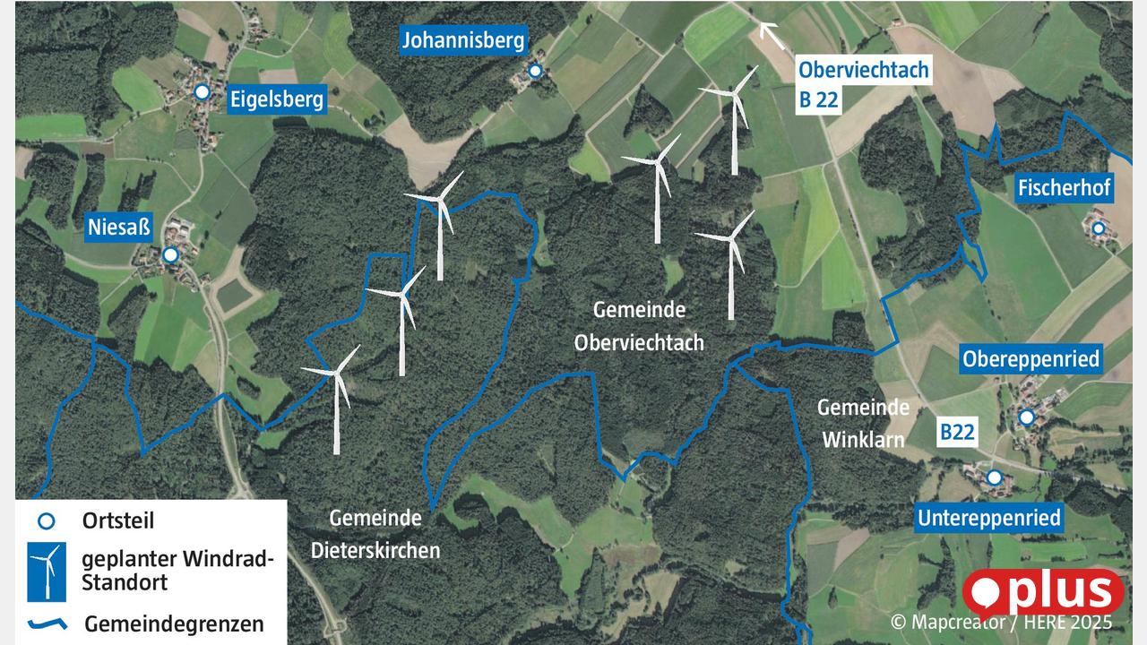 Keine weiteren Windparks für Oberviechtach, aber mehr ...