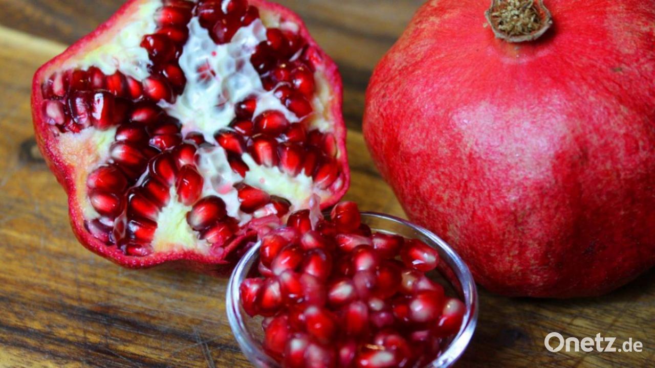 Granatapfel So kommen Sie schnell an die Kerne