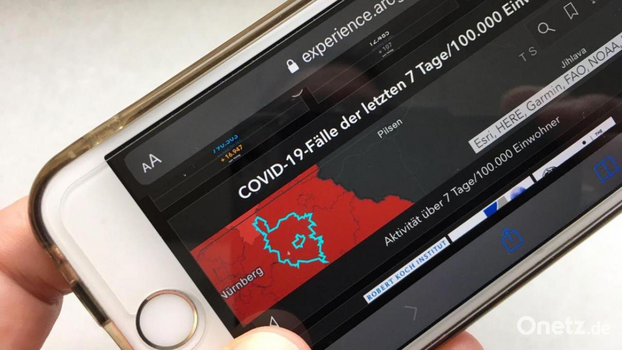 Coronazahlen Inzidenzwert für AmbergSulzbach schießt in die Höhe