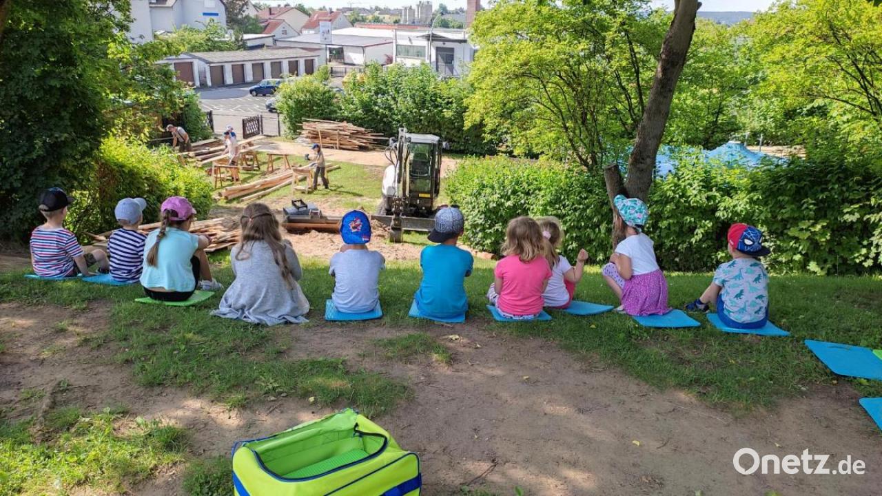 Amberg: Erlöser-Kindergarten macht aus Garten Abenteuerland | Onetz
