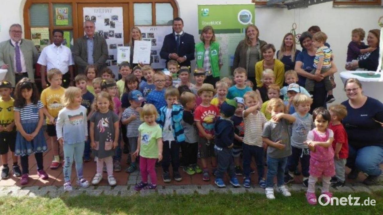 Pfreimder Franziskus-Kindergarten ist jetzt "Naturpark-Kita" | Onetz