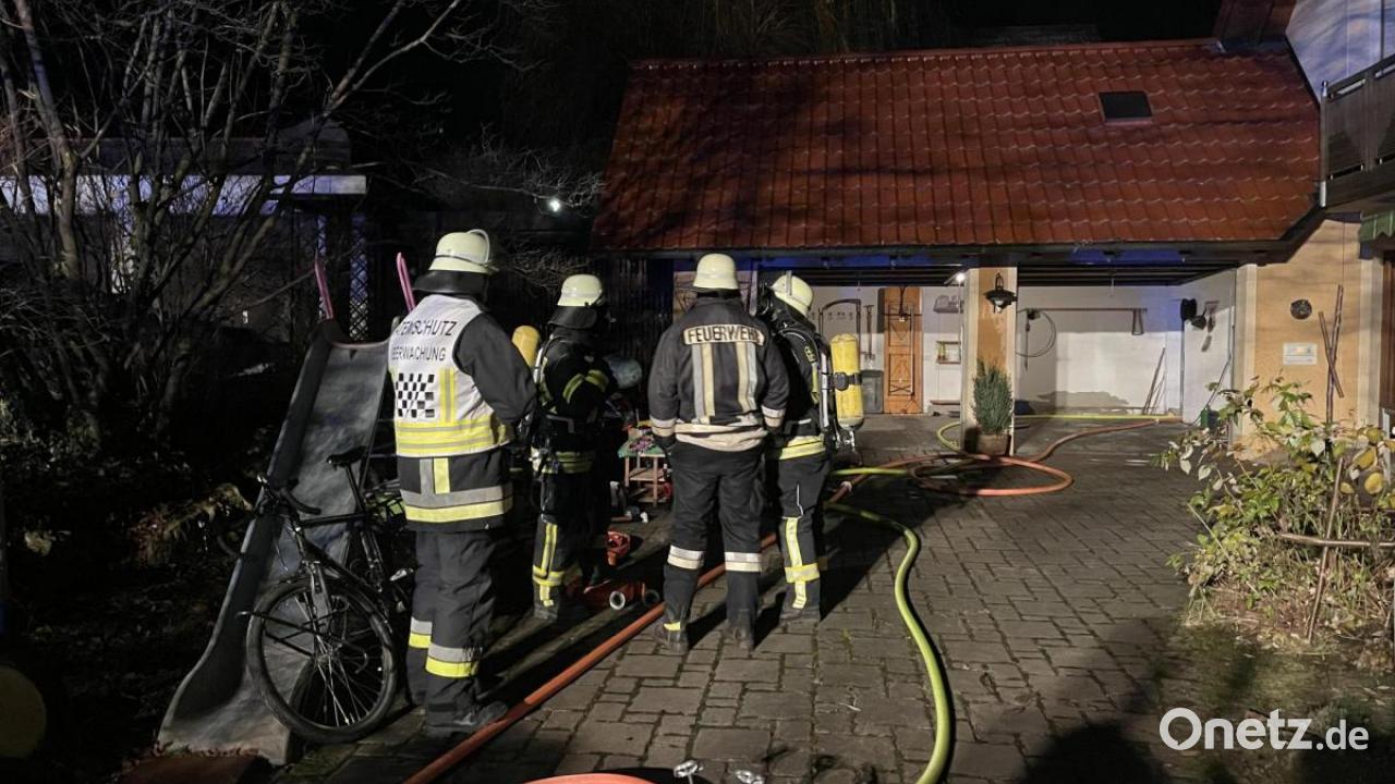 Vermeintlicher Garagenbrand in Neukirchen sorgt für Großeinsatz der ...
