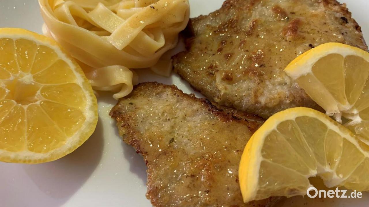 Kalbsschnitzel mit Zitronensauce | Onetz