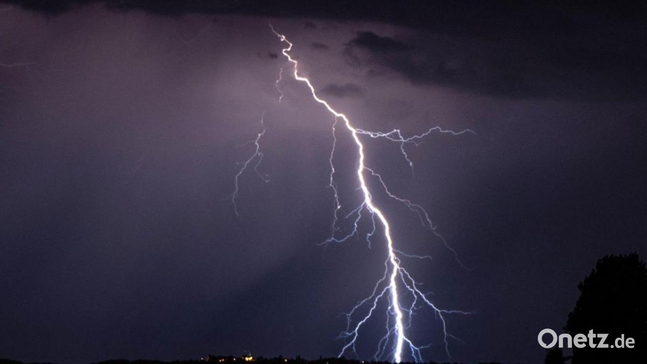 Wetterdienst warnt vor schweren Gewittern | Onetz