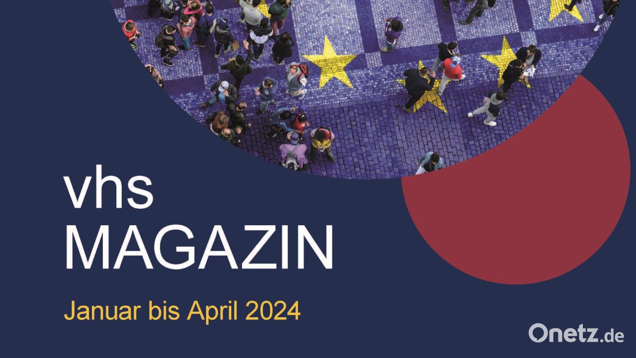 vhs WeidenNeustadt stellt neues Programm 2024 vor
