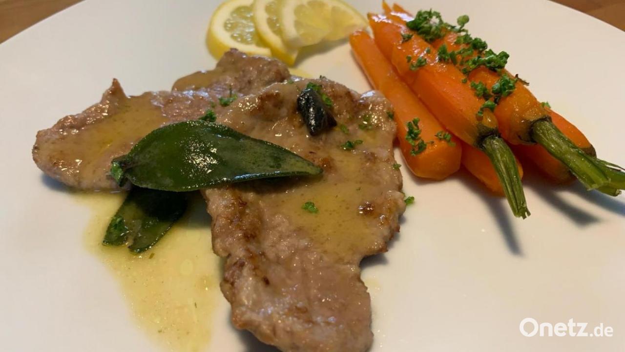 Kalbsschnitzel mit Butter und Zitrone | Onetz