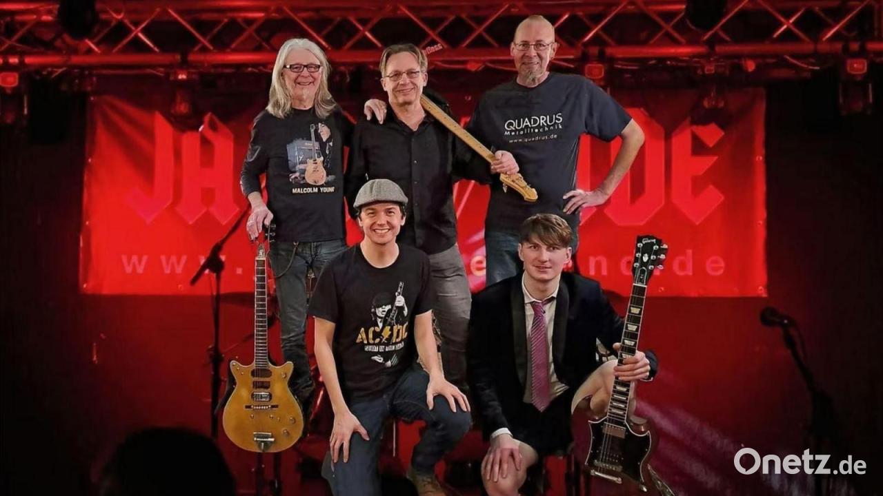 AC/DC-Tribute-Band Jaxon Ride rockt Sudhaus Amberg | Onetz