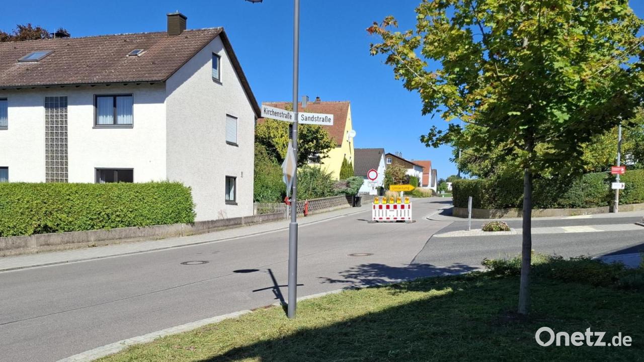 Für zwei Tage gar kein Durchkommen an einem Ende von Schirmitz