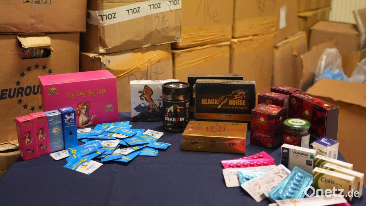 Zoll findet mehr als 50.000 nicht erlaubte Potenzmittel