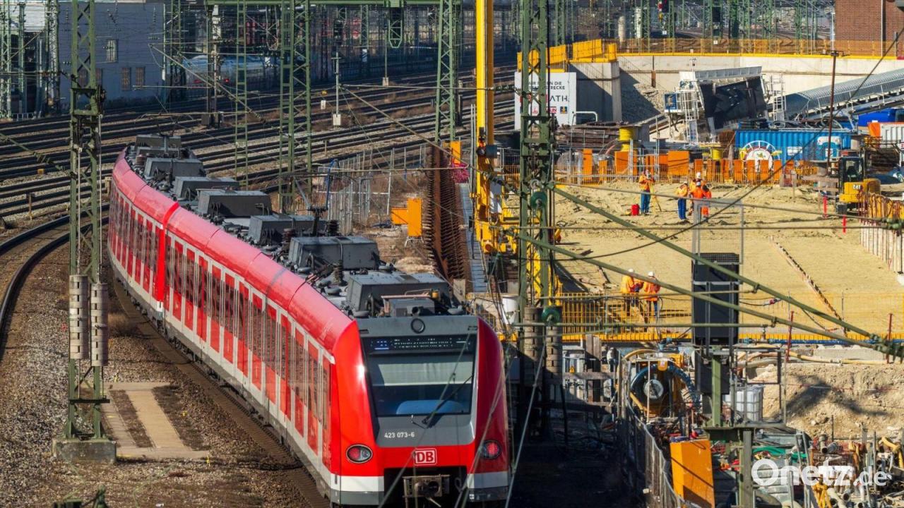 Arbeiten an Stammstrecken – So ist die Innenstadt erreichbar