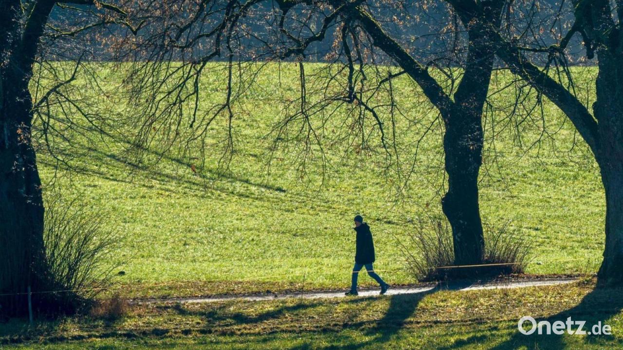 Sonne und milde Temperaturen in Bayern