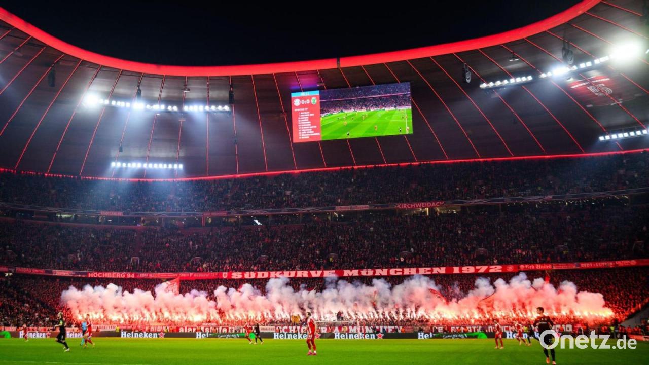 Pyro: UEFA bestraft Bayern und Frankfurt mit Fan-Ausschluss