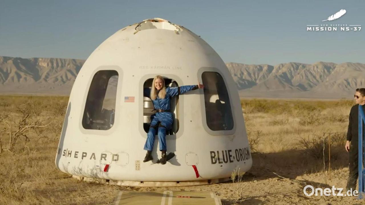 Deutsche nach Kurz-Trip ins All wieder zurück auf der Erde