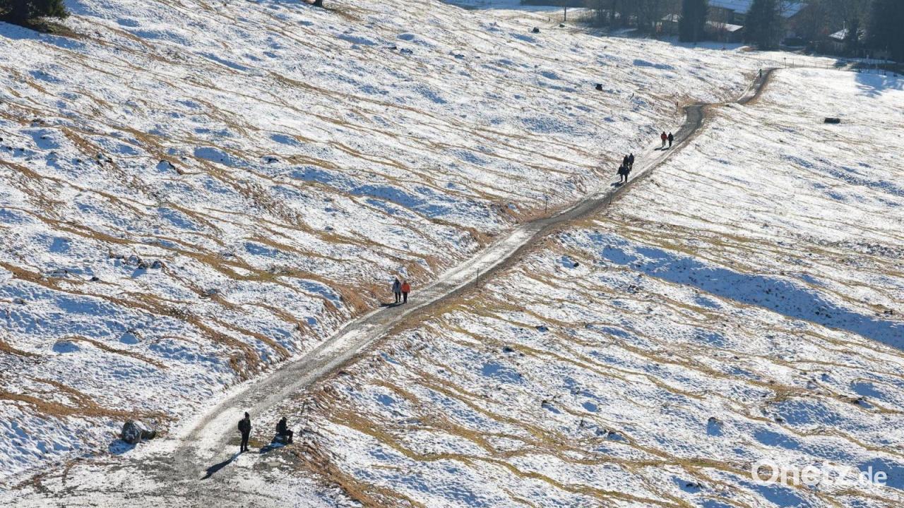 Eisige Temperaturen und etwas Schnee in Bayern erwartet