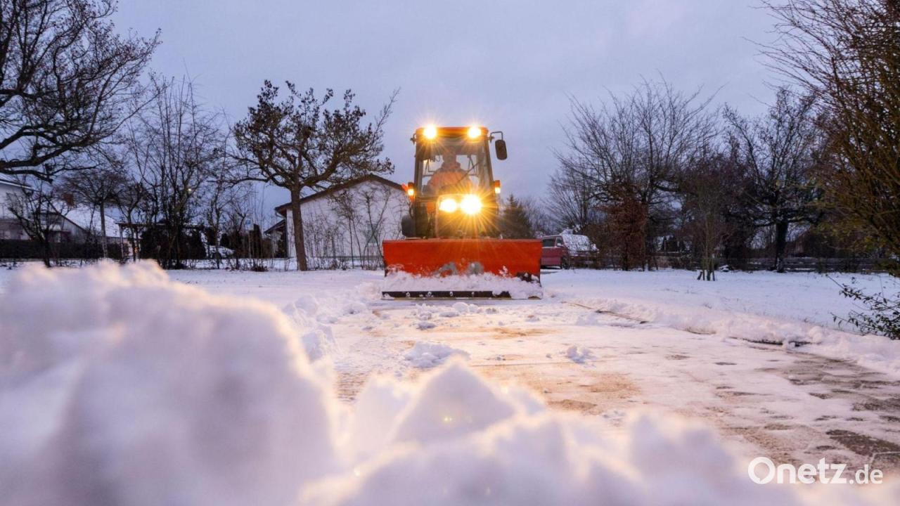 Minusgrade und Schnee – Winterwetter hält in Bayern an