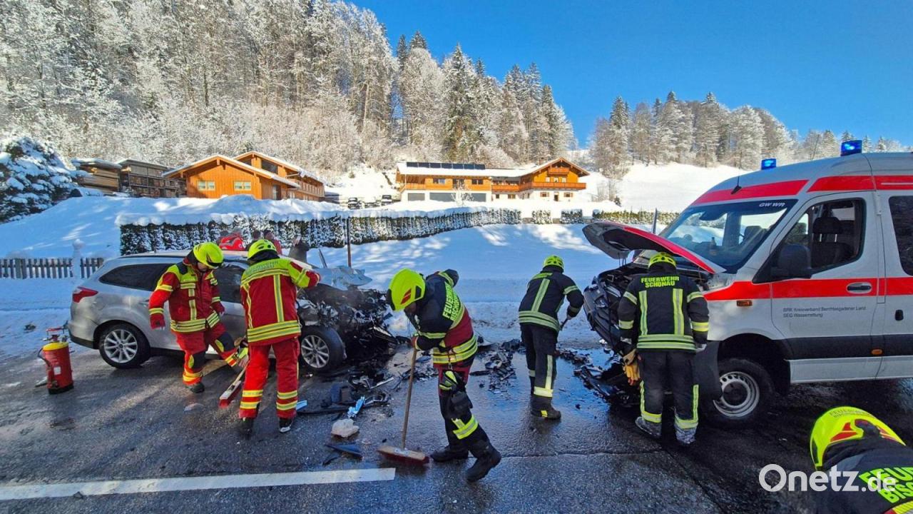 Nach Unfall: Verletzte Sanitäter versorgen Verursacher