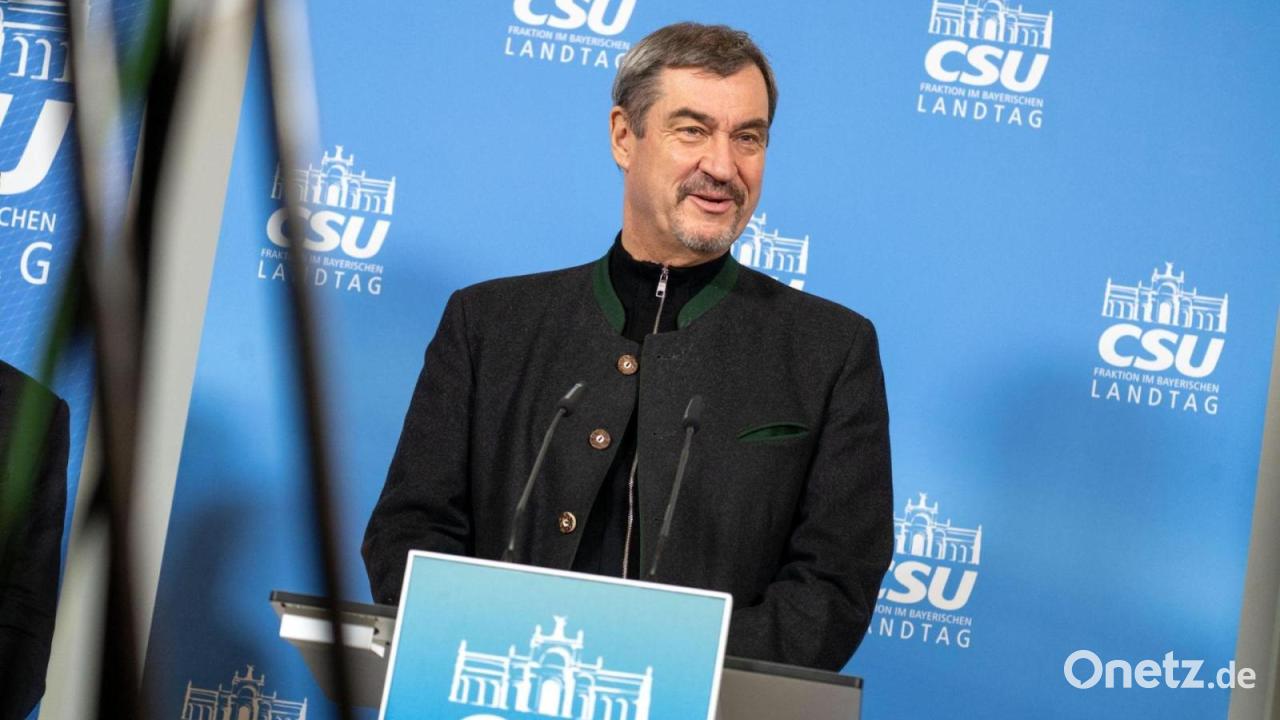 Söder fordert Neuordnung von Bundesländern