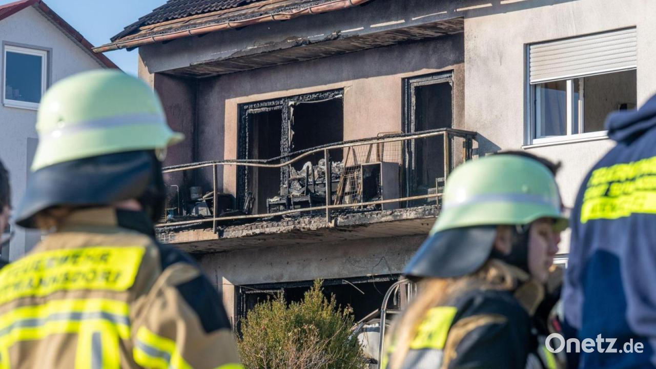Drei Leichtverletzte nach Brand in Asylbewerberunterkunft