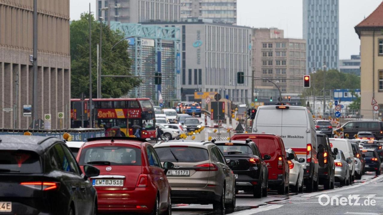 In Berlin, Essen und Hamburg fließt der Verkehr am zähesten