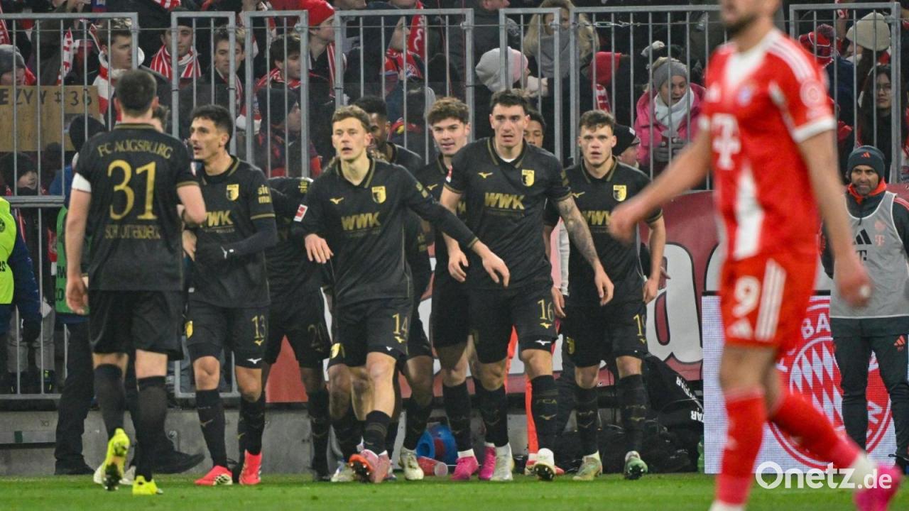 FC Bayern rutscht in Bundesliga aus: Augsburg feiert Coup