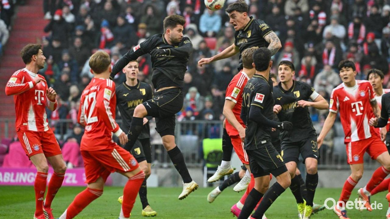 Kalte Dusche für FC Bayern: Augsburg feiert Coup in München