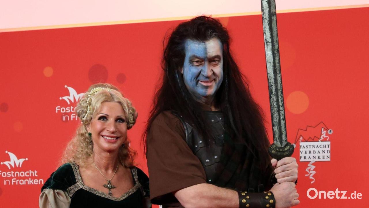 Söder geht als Freiheitskämpfer „Braveheart“ zur Fastnacht