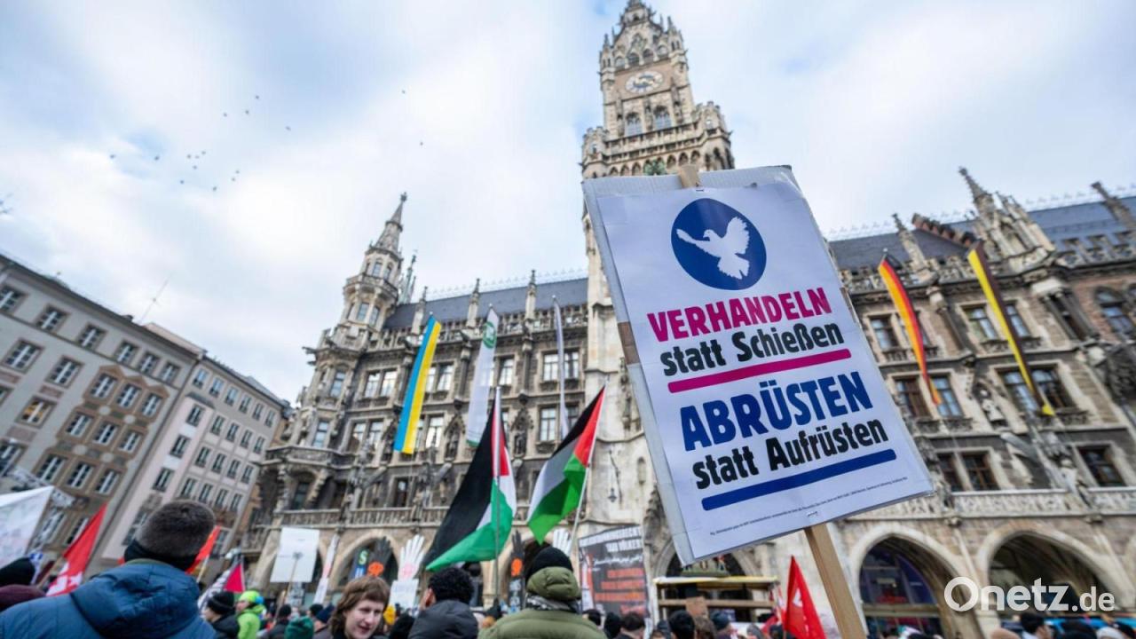 Rekord-Demos rund um Münchner Sicherheitskonferenz erwartet