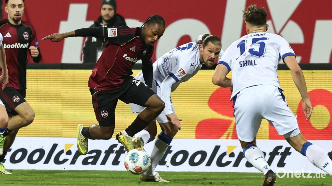 Dreierpack von Zoma - Nürnberg dominiert KSC beim 5:1