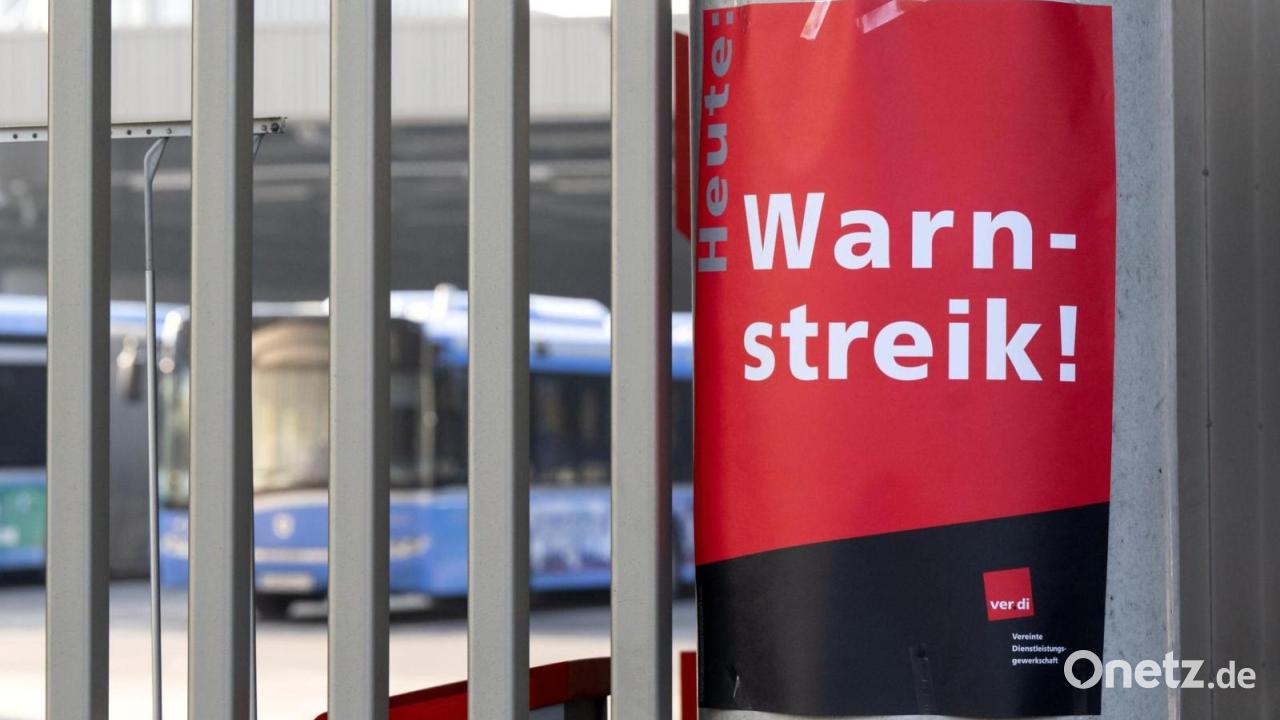 Warnstreik in Bamberg - Es fahren nur Ersatzbusse
