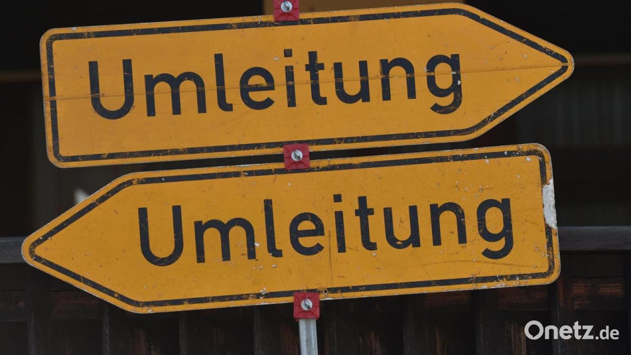 Sperrung der Kreuzung Werner-von-Siemens-Straße in Amberg ab 9. März ...