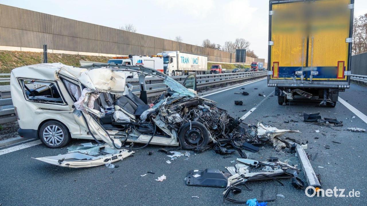 68-Jähriger stirbt bei Auffahrunfall auf A73